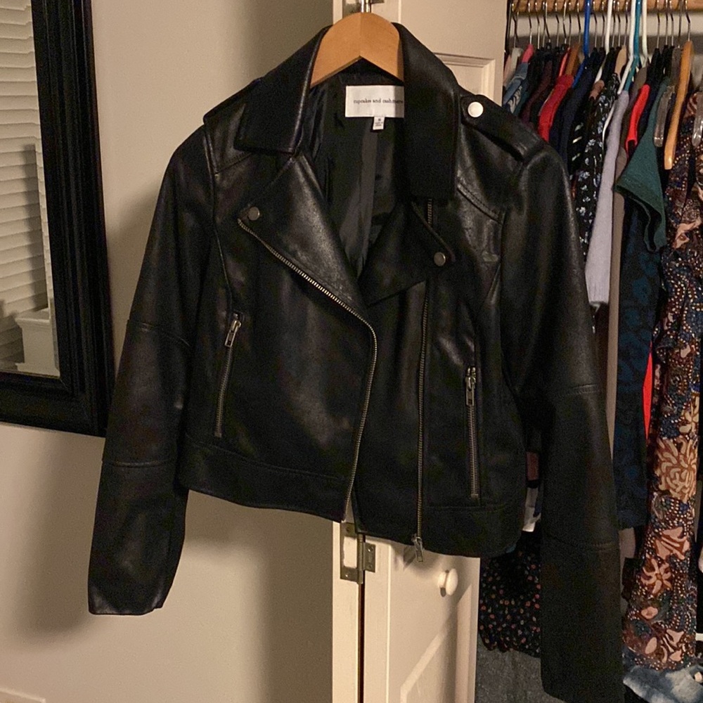 Cupcakes and cashmere Women’s Moto Jacket